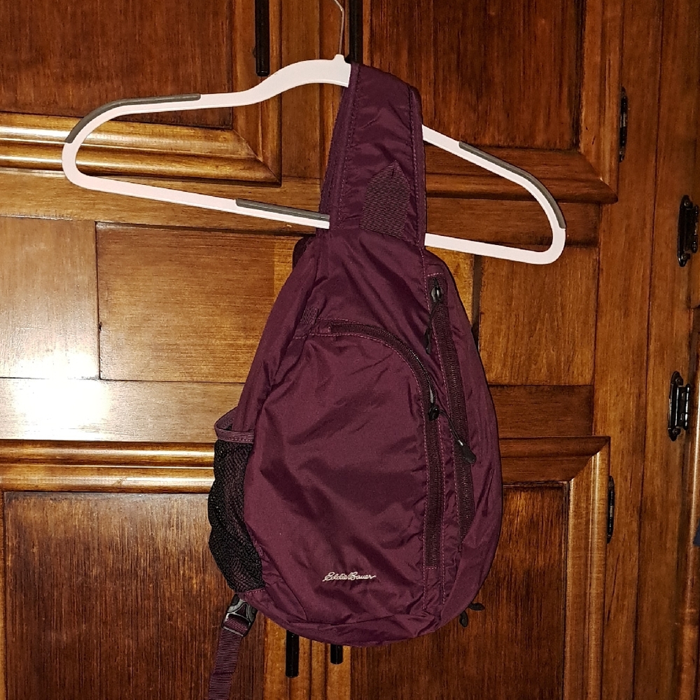 Eddie Bauer Purple Crossbody Bag